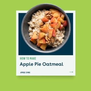 Apple Pie Oatmeal