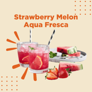 Strawberry Melon Aqua Fresca